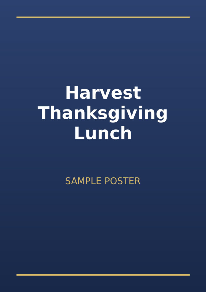 Event poster